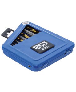 Schroevenuitdraai- en linkssnijdende borenset, HSS in gesloten metalen houder