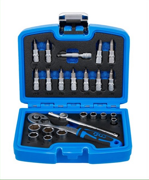 BGS 74713 Dopsleutelset 1_4 TechMat Eefde