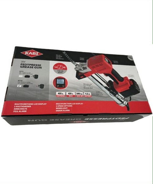 KABI Professionele Accu Vetspuit 21V doos TechMat Eefde