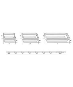 matentabel van magnetische legschalen