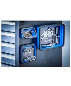 BGS 74501 siliconen magnetische legschalen op gereedschapswagen